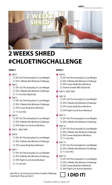 chloe ting exercise program.